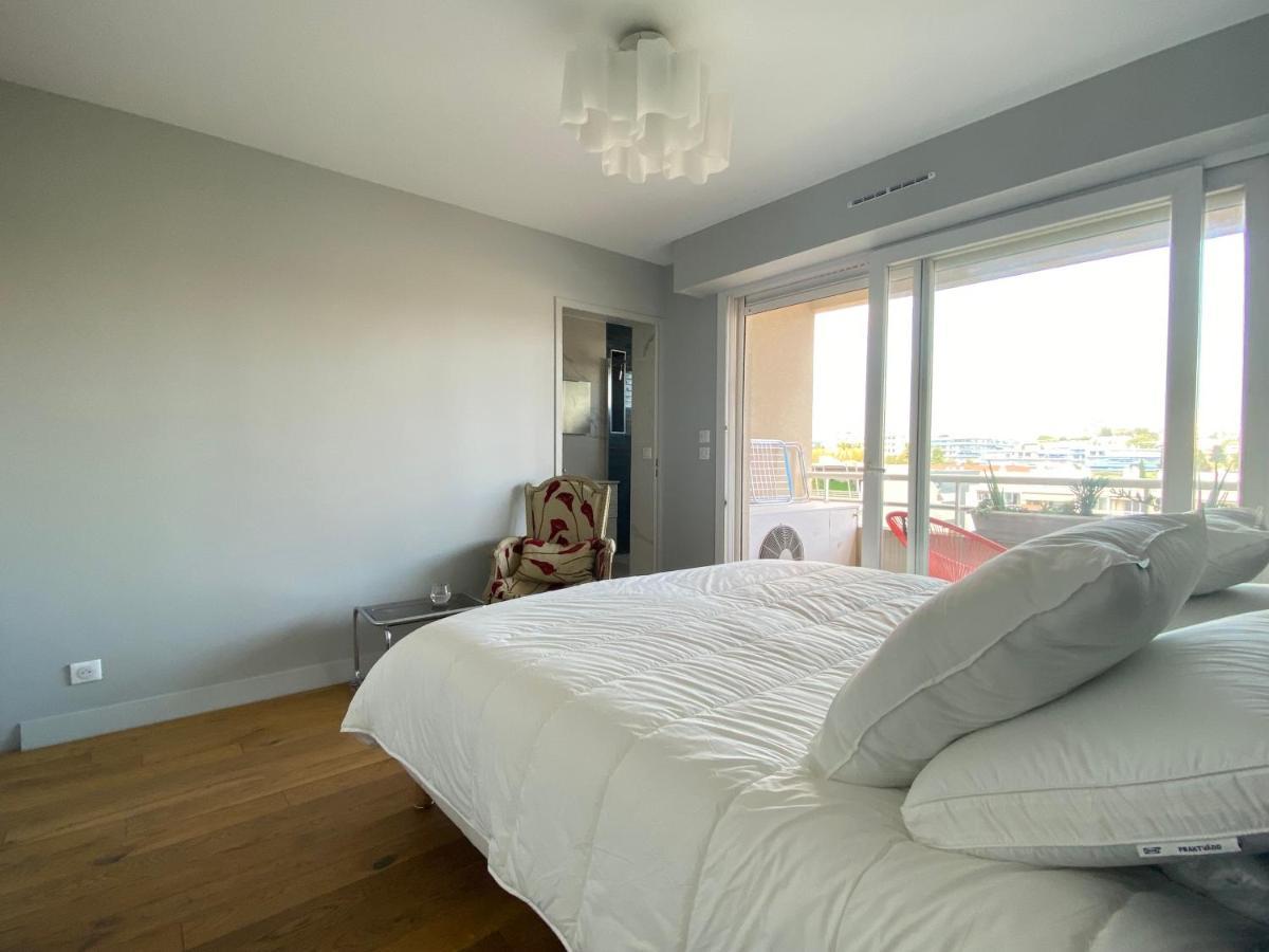 T3 Climatise Villa Juana Avec Parking Et Proche Plage Antibes Exteriér fotografie